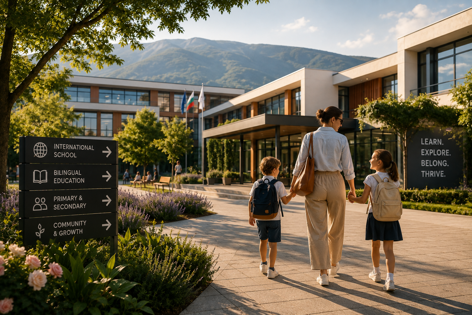International school in Bulgaria for families moving to Bulgaria with children