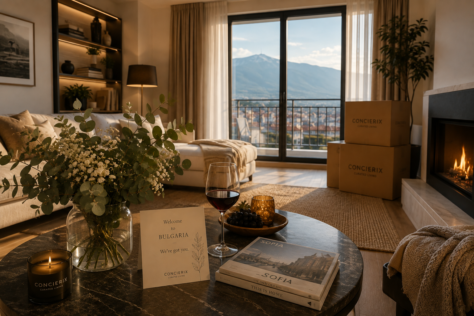 Concierix relocation and home setup service for moving to Bulgaria