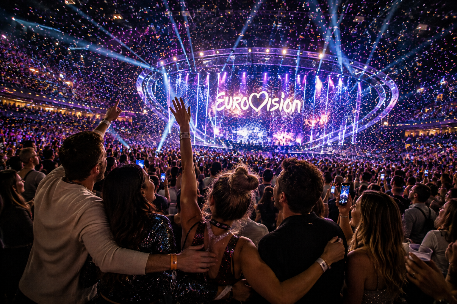 International fans experiencing the excitement of the Eurovision 2027 Grand Final in Burgas